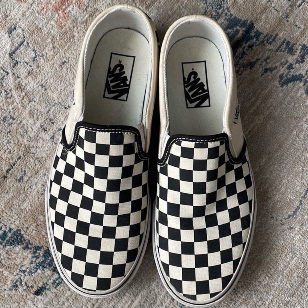 VANS Classic Slip-On Checkerboard Shoes